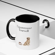 'Espawresso Yourself' Golden Retriever Accent Coffee Mug