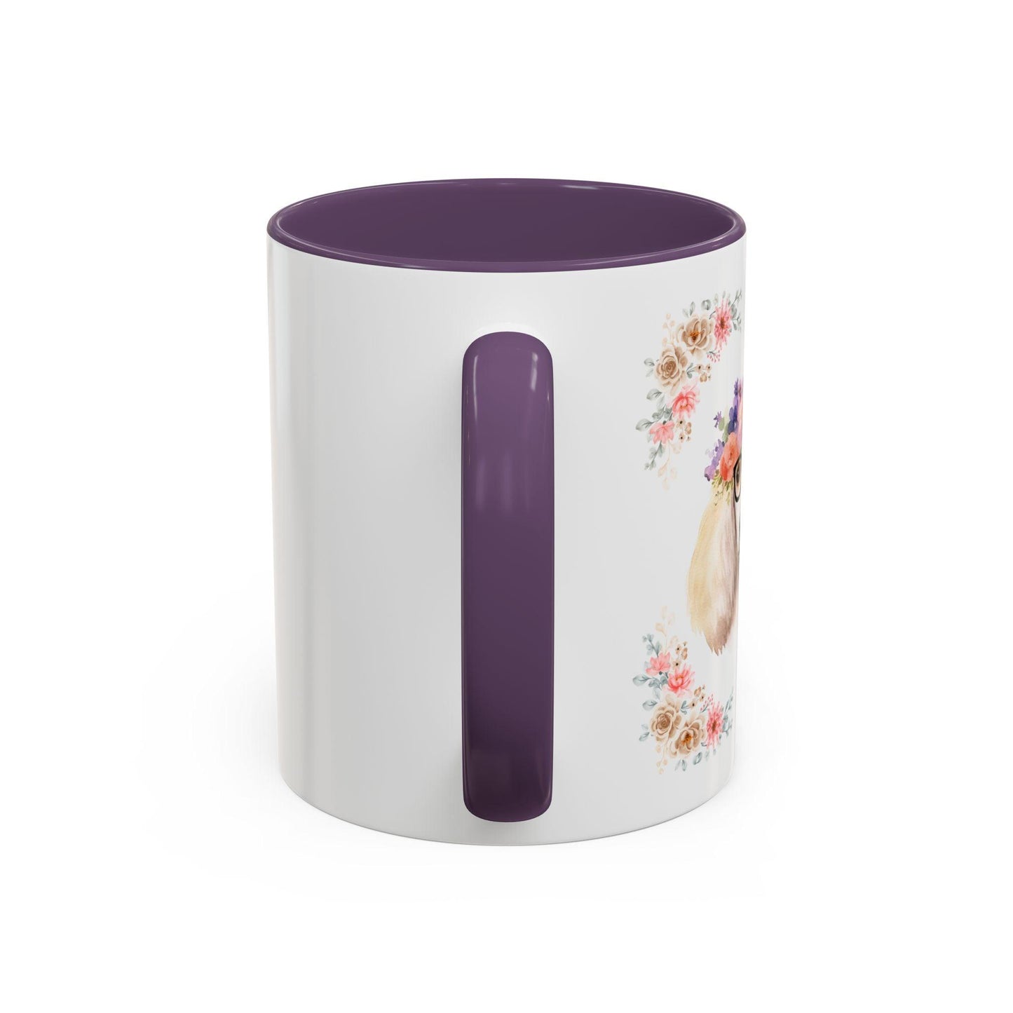 Geeky Goddess French Poodle Accent Coffee Mug