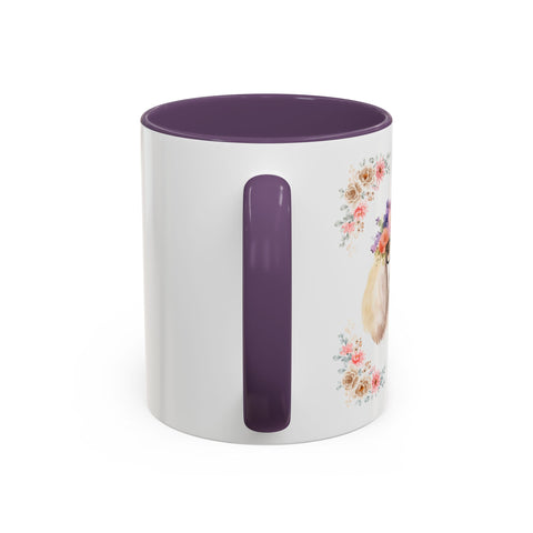 Geeky Goddess French Poodle Accent Coffee Mug