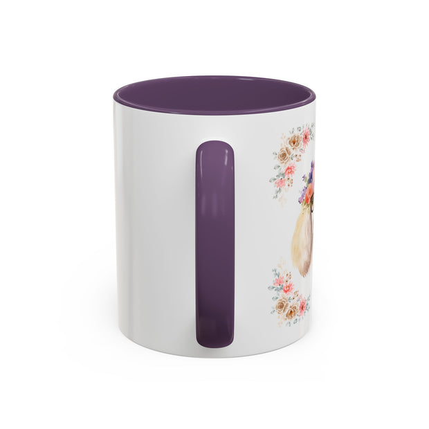 Geeky Goddess French Poodle Accent Coffee Mug