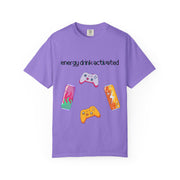 'Energy Drink Activated' Gamer Unisex T-Shirt