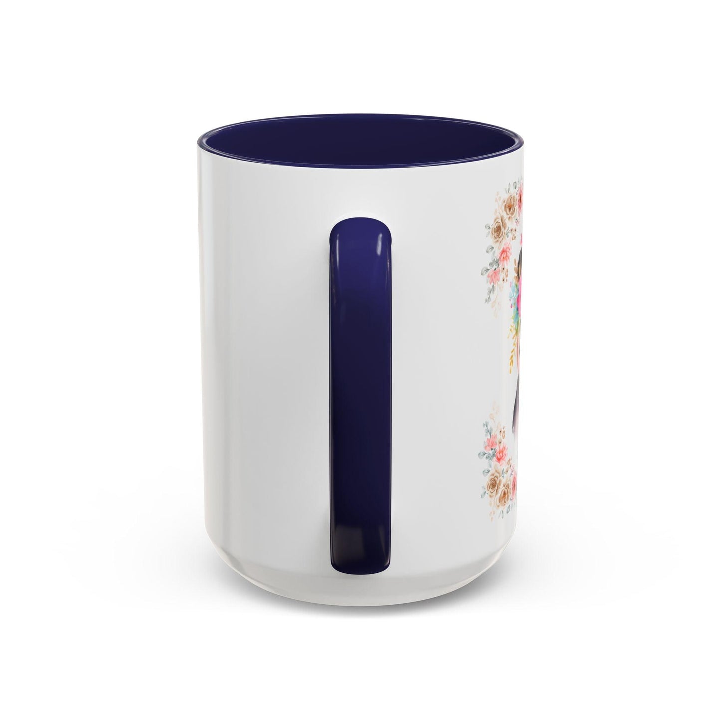 Geeky Goddess Panda Accent Coffee Mug