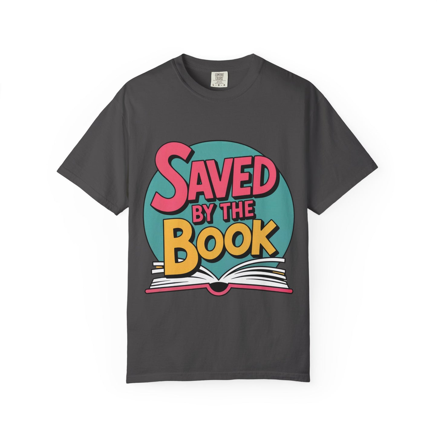 Saved by the Book T-Shirt, Book Lover Graphic Tee, BookTok Reader Shirt, Cute Reading T-Shirt, Library Lover Gift for Women