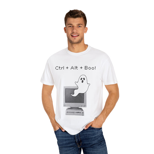 'Ctrl + Alt + Boo!' Unisex T-shirt