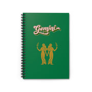 'Gemini' Zodiac Spiral Notebook