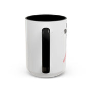 'I Am A Woman In STEM' Accent Coffee Mug