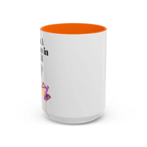 'I Am A Woman In STEM' Accent Coffee Mug