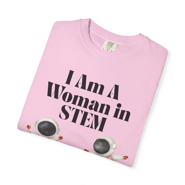 'I Am A Woman In STEM' Astronaut T-Shirt