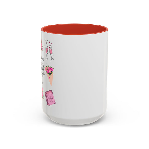 'Side Quest: Bridesmaid Duties' Accent Coffee Mug