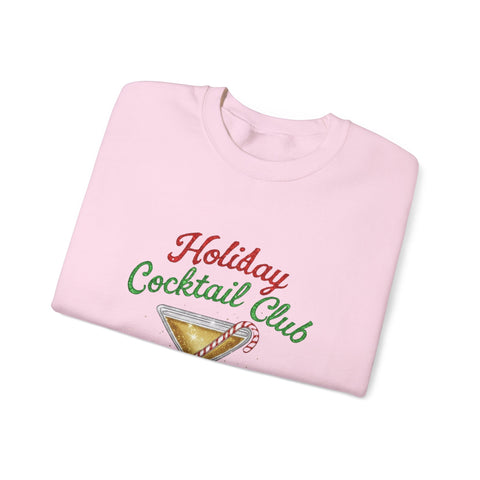 Holiday Cocktail Club Sweatshirt | Lets Get Jolly Christmas Sweatshirt
