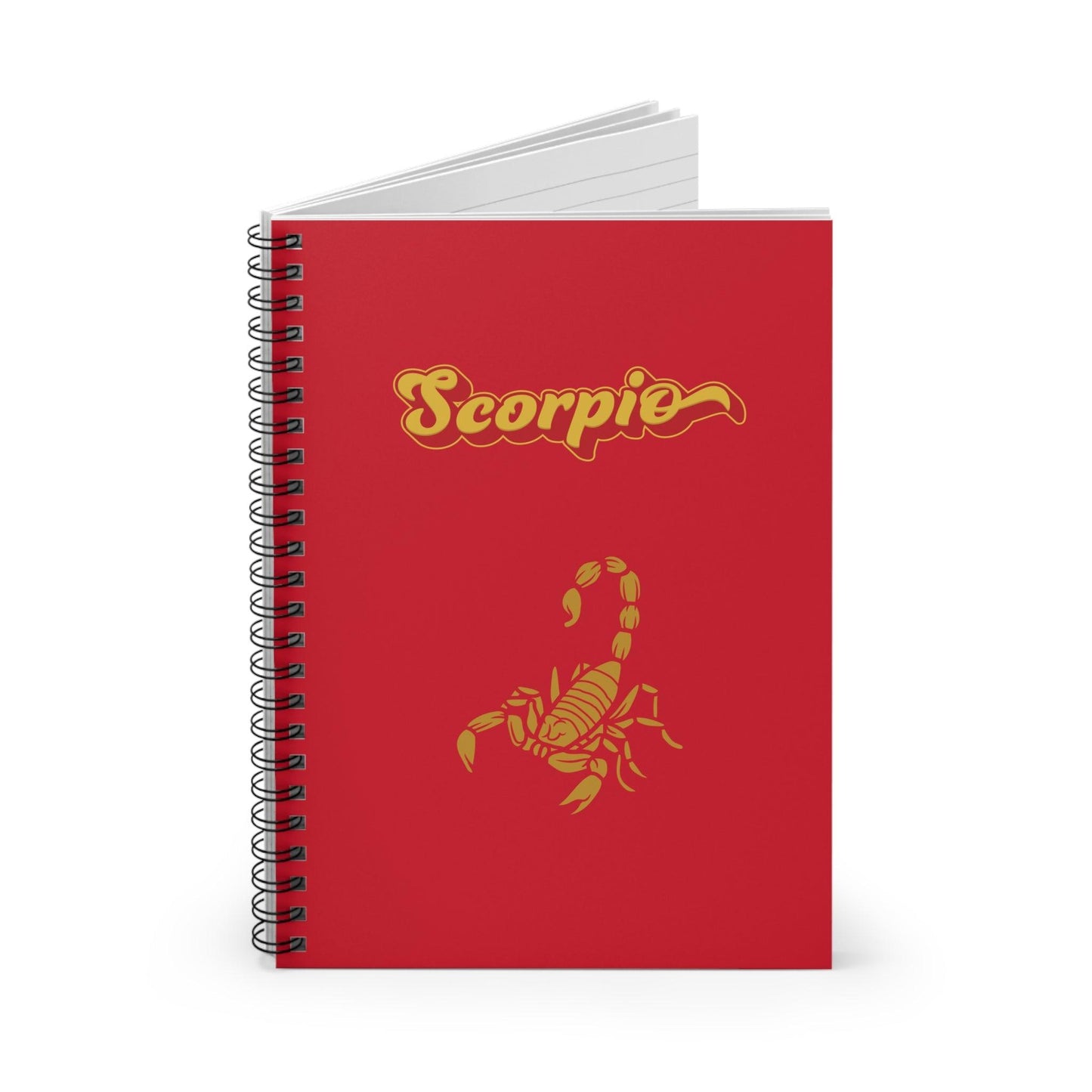 'Scorpio' Zodiac Spiral Notebook