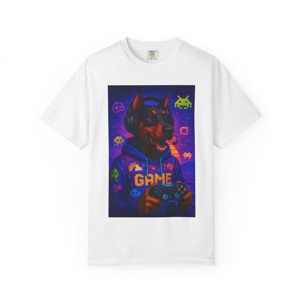 Game On Doberman Unisex T-Shirt