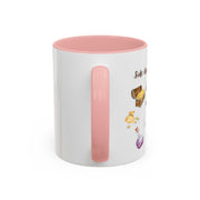'Side Quest Queen' Accent Coffee Mug