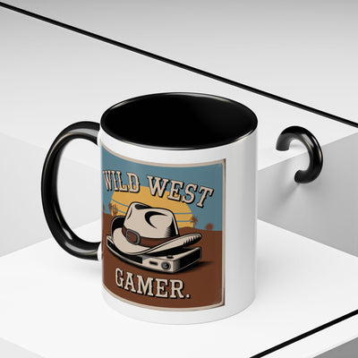 'Wild West Gamer' Accent Coffee Mug