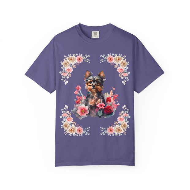 Geeky Goddess Yorkie Unisex T-Shirt