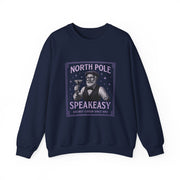 North Pole Speakeasy Crewneck Sweatshirt | Cozy Holiday Gift | Winter Wear | Christmas Sweatshirt | Unisex Comfy Apparel