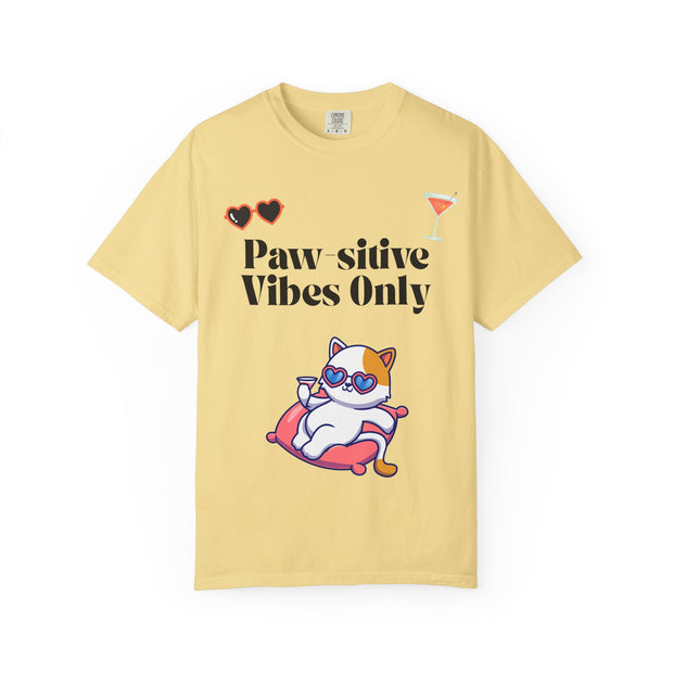 'Paw-sitive Vibes Only' Unisex T-Shirt