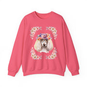 Geeky Goddess French Poodle Unisex Crewneck Sweatshirt