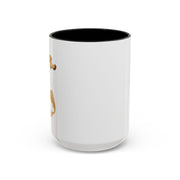 'Pisces' Zodiac Accent Coffee Mug