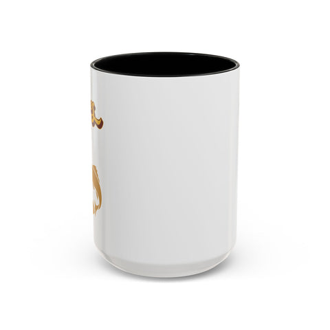 'Pisces' Zodiac Accent Coffee Mug