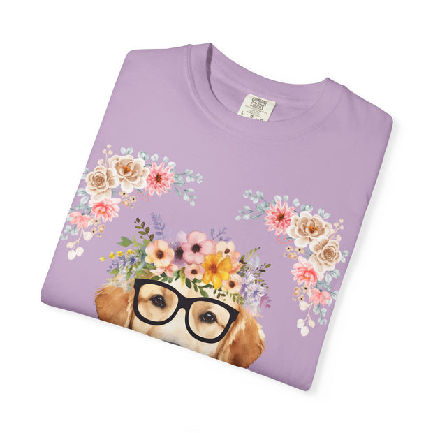 Geeky Goddess Golden Retriever Unisex T-Shirt