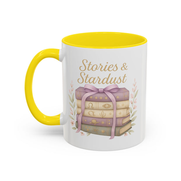 'Stories & Stardust' Accent Coffee Mug