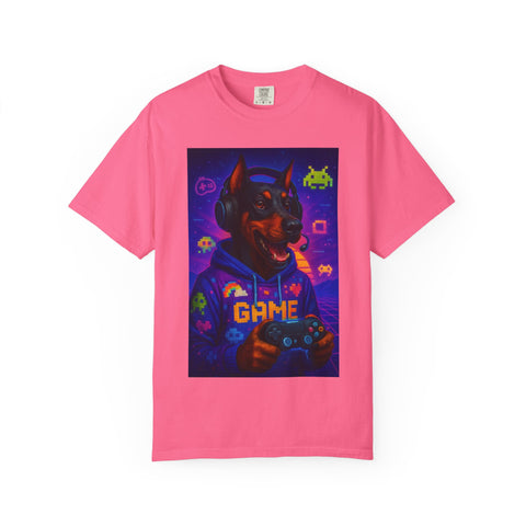 Game On Doberman Unisex T-Shirt