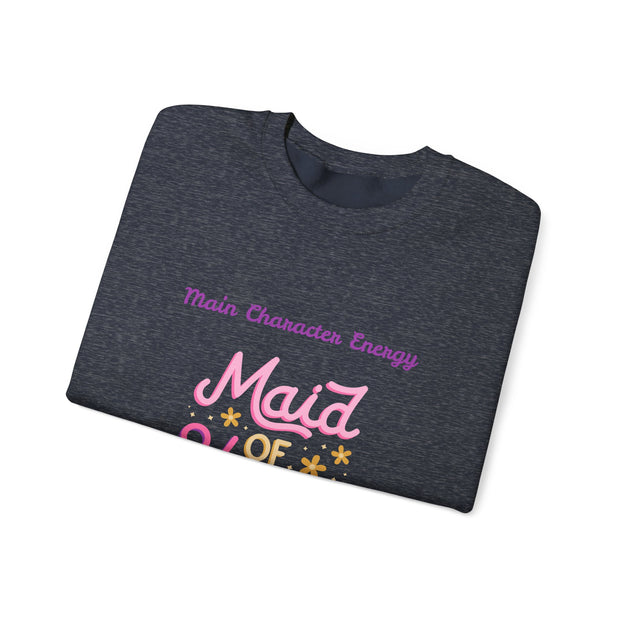 'Main Character Energy: Maid of Honor' Unisex Crewneck Sweatshirt