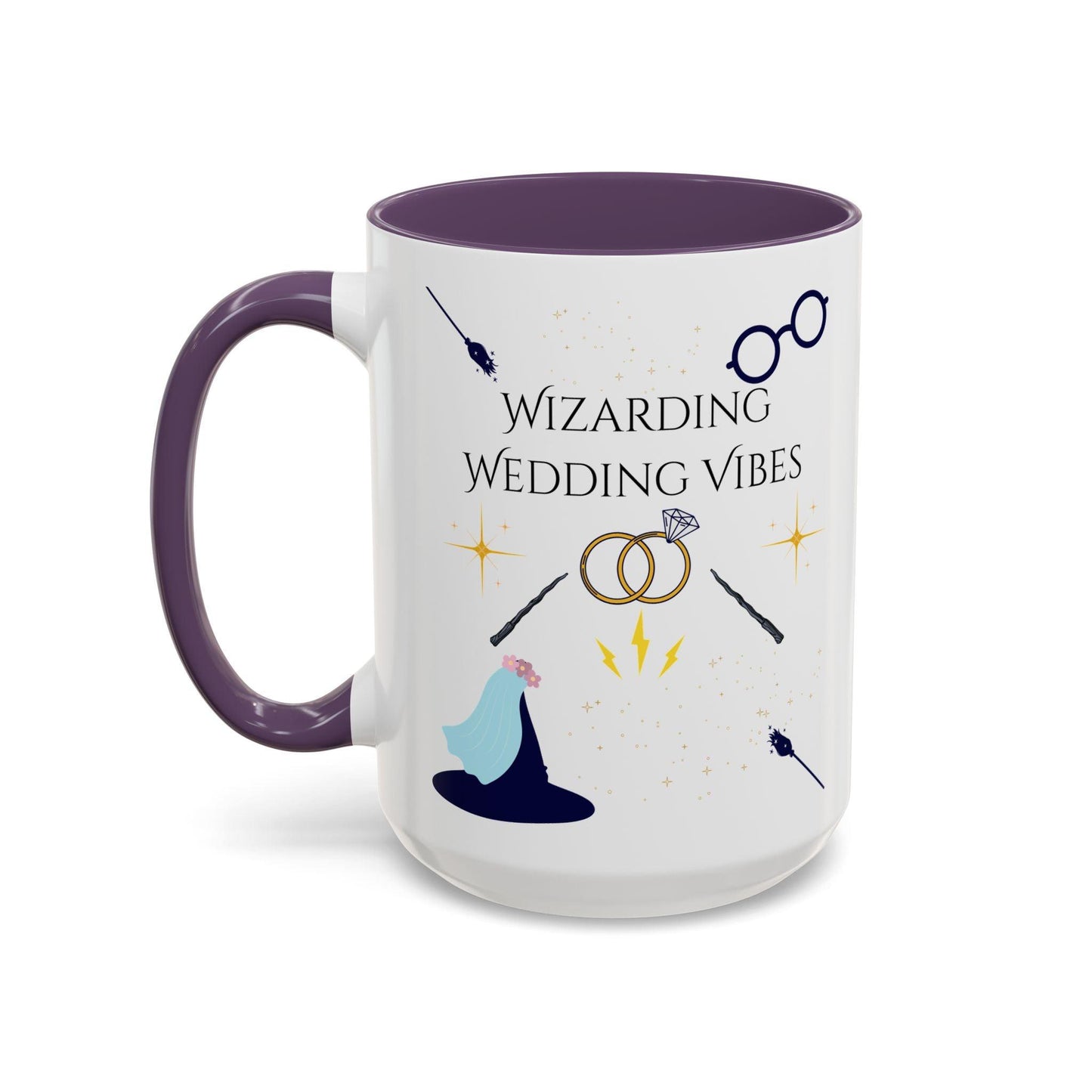 'Wizarding Wedding Vibes' Accent Coffee Mug