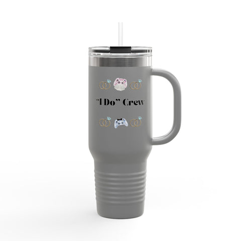 ''I Do' Crew' Insulated Travel Mug, 40oz