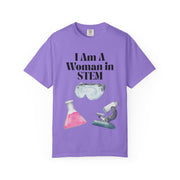 'I Am A Woman In STEM' Scientist Unisex T-shirt
