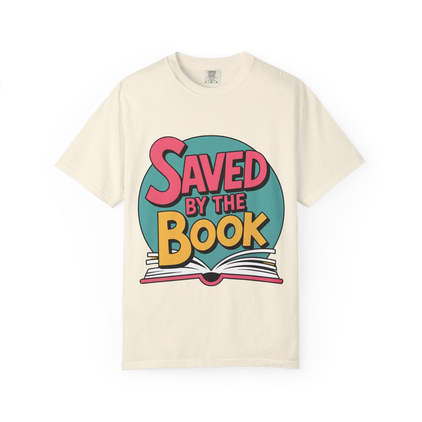 Saved by the Book T-Shirt, Book Lover Graphic Tee, BookTok Reader Shirt, Cute Reading T-Shirt, Library Lover Gift for Women