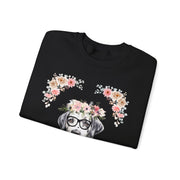 Geeky Goddess Dalmatian Unisex Crewneck Sweatshirt