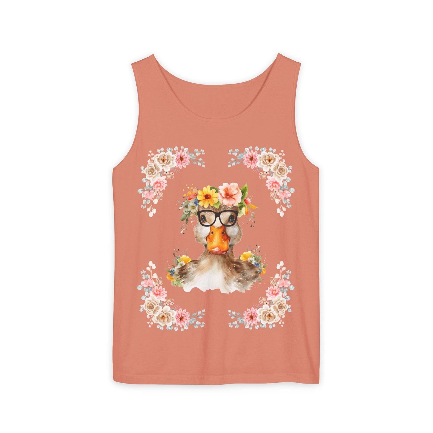 Geeky Goddess Duck Unisex Tank Top