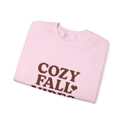 Cozy Fall Vibes Sweatshirt - Unisex Crewneck, Autumn Apparel, Perfect for Thanksgiving, Comfortable Gift, Casual Style