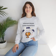 'Achievement Unlocked: Survived A Haunted House' Unisex Crewneck Sweatshirt