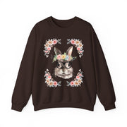 Geeky Goddess Bunny Unisex Crewneck Sweatshirt