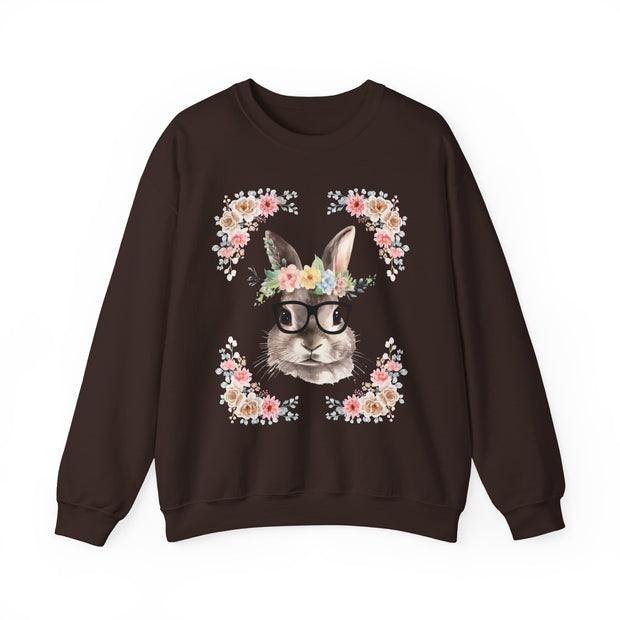 Geeky Goddess Bunny Unisex Crewneck Sweatshirt