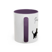 'Paws and Reflect' Cats Accent Coffee Mug