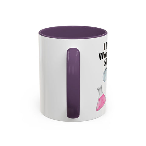 'I Am A Woman In STEM' Scientist Accent Coffee Mug
