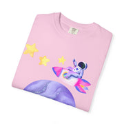 Astronaut Taking Off In Space Unisex T-Shirt