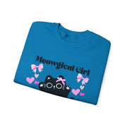 'Meowgical Girl' Unisex Crewneck Sweatshirt
