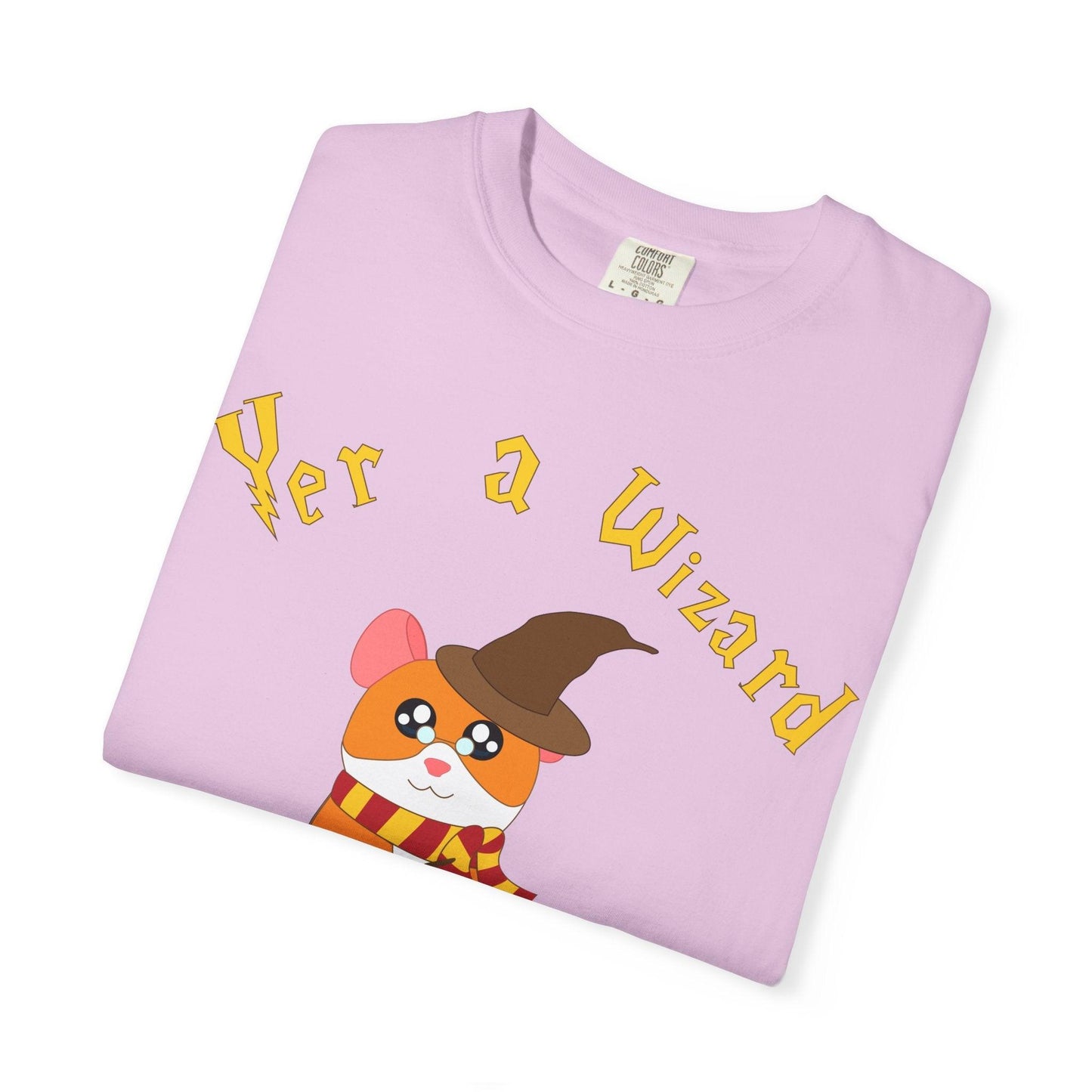 Hammy Wizard Hamster T-Shirt | Cute Spellcaster Illustration