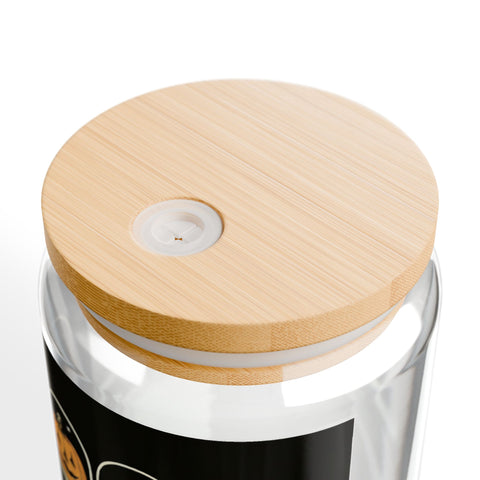 Spooky Season Doberman Sipper Glass