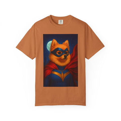 Superhero Pomeranian Unisex T-shirt
