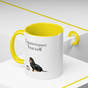 'Espawresso Yourself' Dachshund Accent Coffee Mug