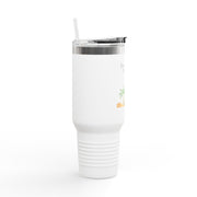 'Leveling Up My Tan' Insulated Travel Mug, 40oz