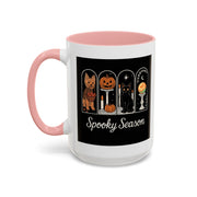Spooky Season Yorkie Accent Coffee Mug