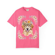 Geeky Goddess Golden Retriever Unisex T-Shirt