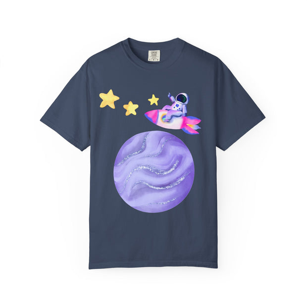 Astronaut Taking Off In Space Unisex T-Shirt